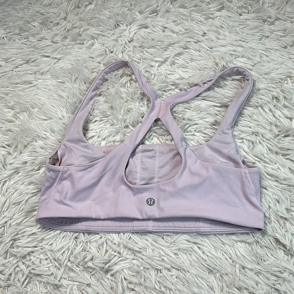Lululemon SmoothCover Yoga Bra *Light Support, B/C Cup Meadowsweet Pink - Picture 2 of 4